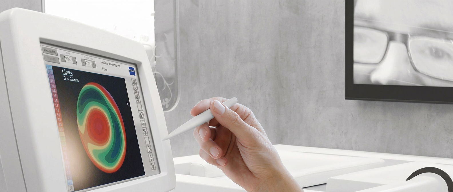 Seh-Analyse mit ZEISS i.Profiler